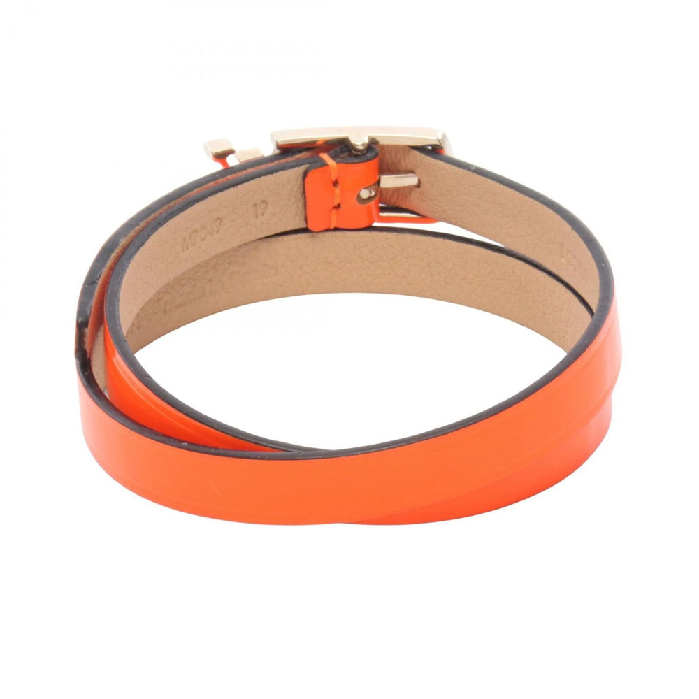 LOUIS VUITTON Orange Leather Charm Bracelet - Picture 2 of 6